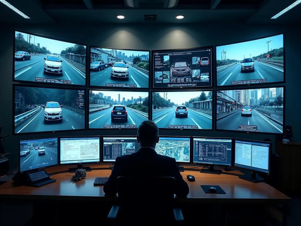 Live ANPR and CCTV monitoring