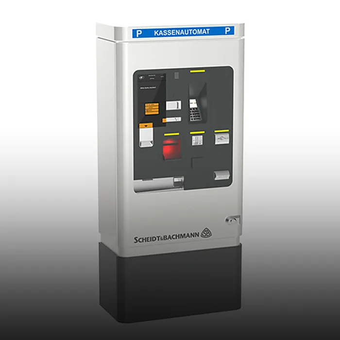 Automatic pay station for car parks